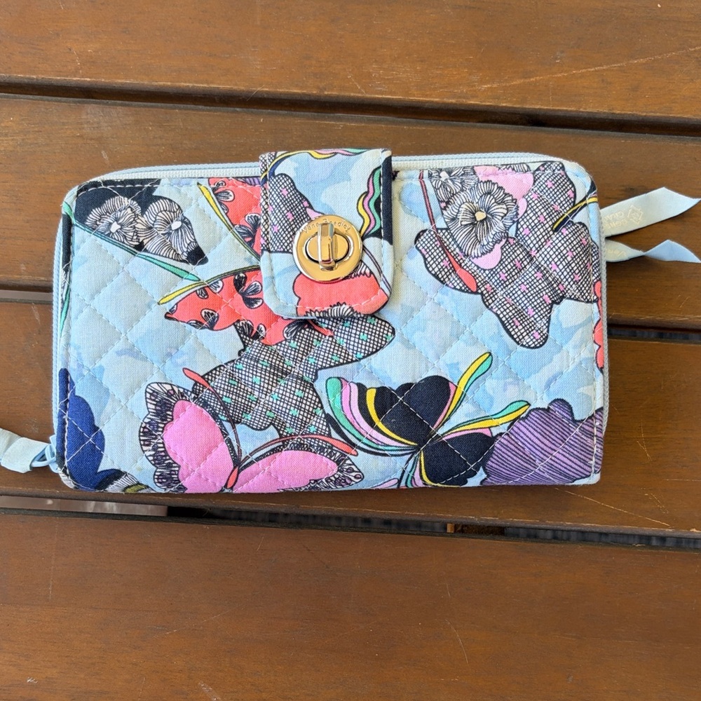 Vera Bradley Butterfly wallet